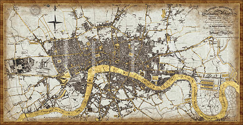 Classical London Planning Map