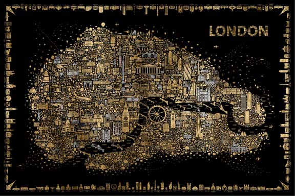 华丽的标志性城市 - 伦敦