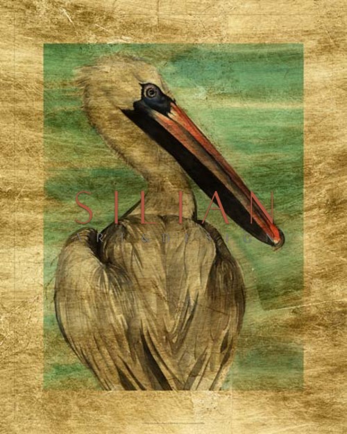 Lustr Turquoise Pelican I