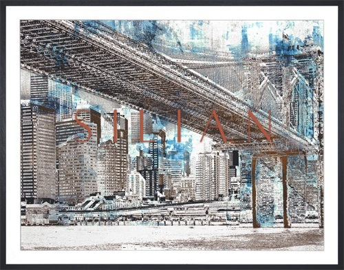 Abstract Sydney Bridge 