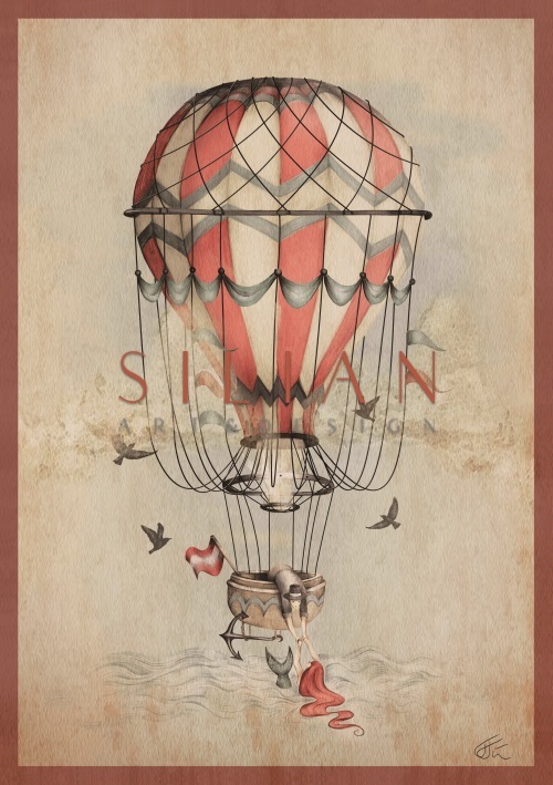 Vintage Hot Air Balloons II