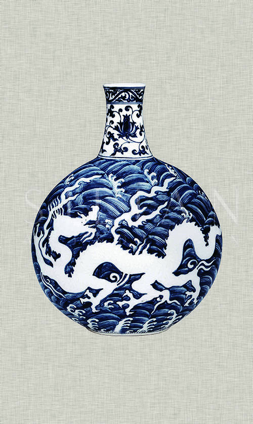 Blue And White Porcelain Decoration VI