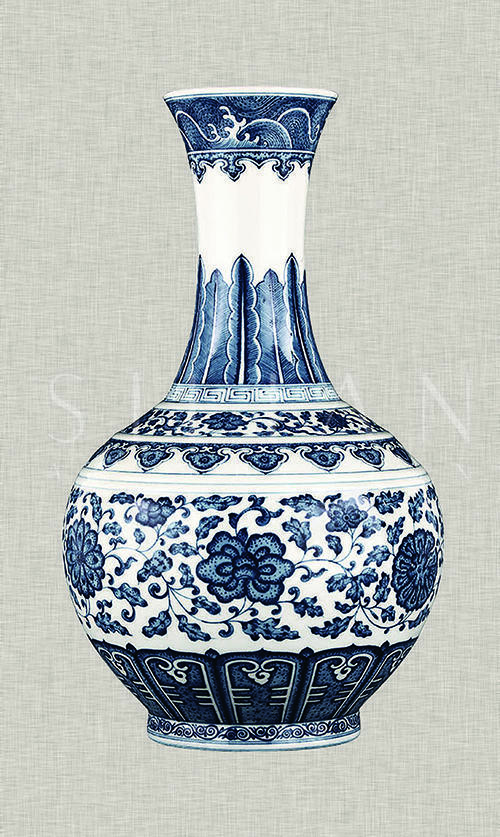 Blue And White Porcelain Decoration III