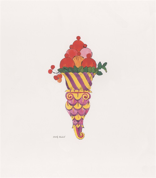 冰淇淋甜点，c。 1959年（花式红色）