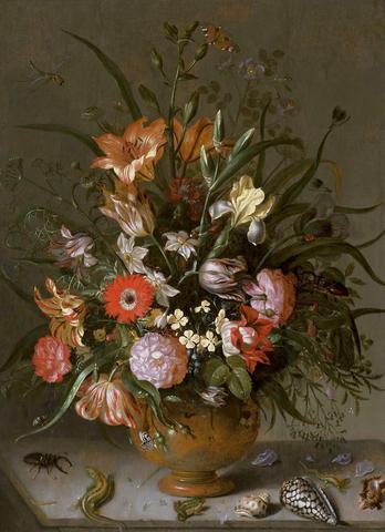 Jacob Marrel, Flowers in a vase