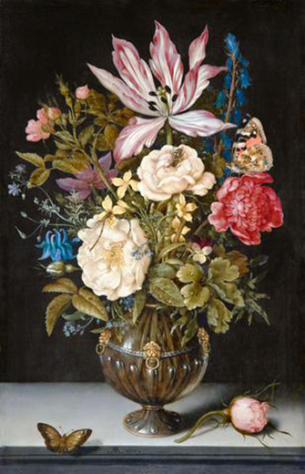 Ambrosius Bosschaert, Still-Life with Flowers