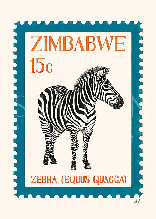 Animal Stamp Card VI