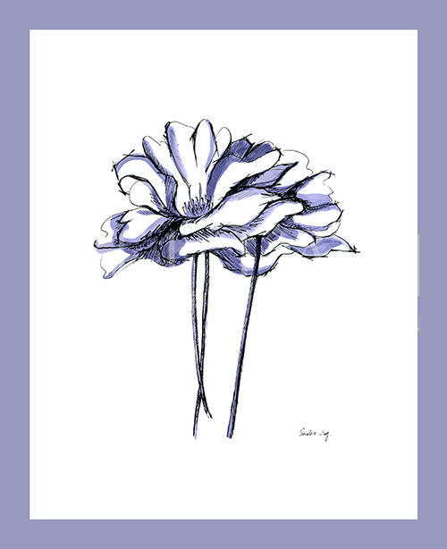Sketch of Flowers Ⅰ 