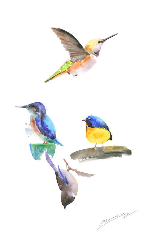 Mini Vintage Birds Ⅲ