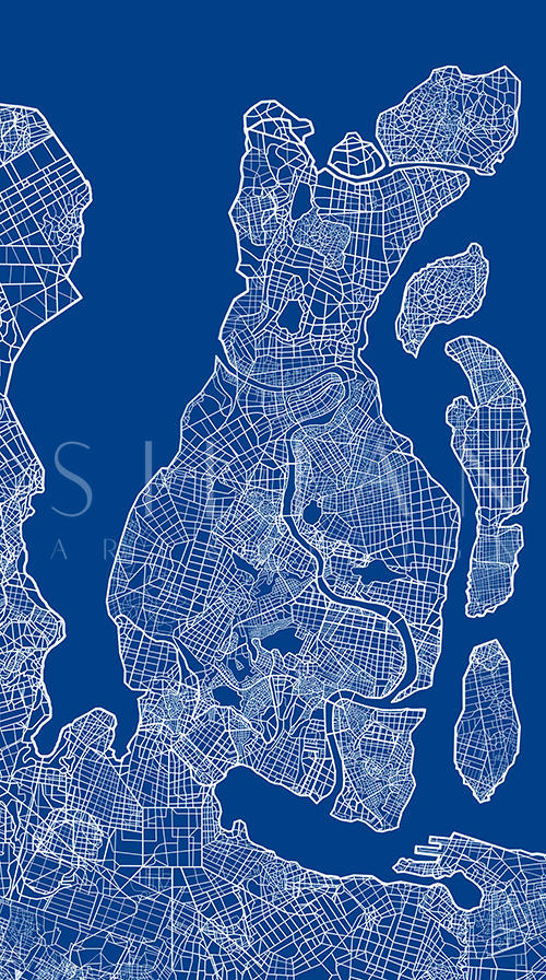 Blue Map