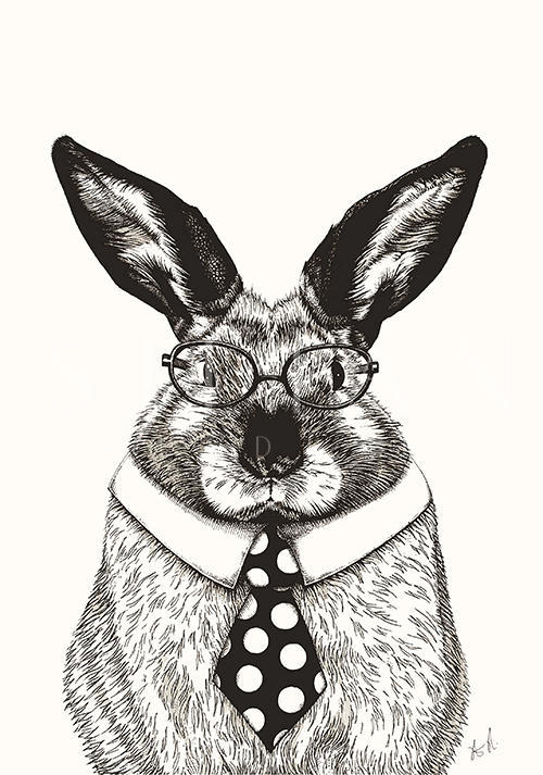 The Rabbit With A Tie