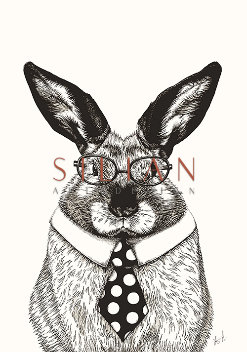 The Rabbit With A Tie
