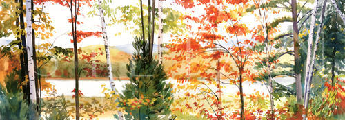 Autumn Lake II