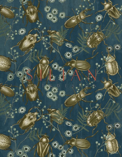 甲虫图案 