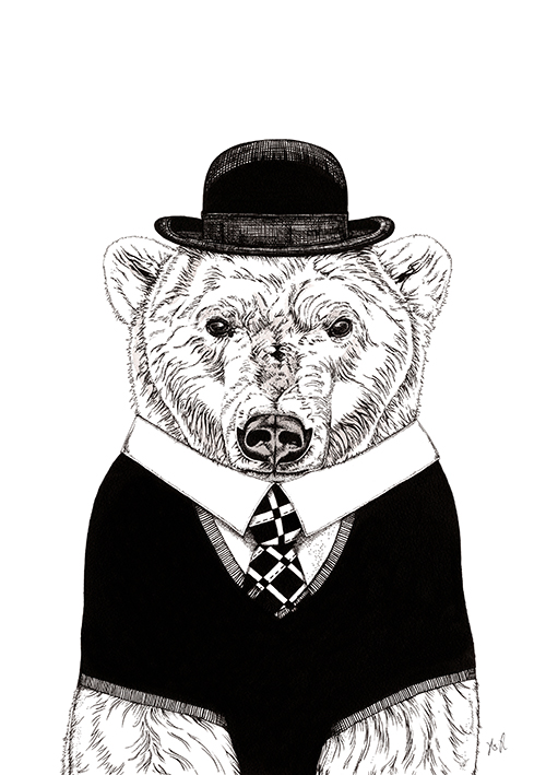 A Bear With A Hat