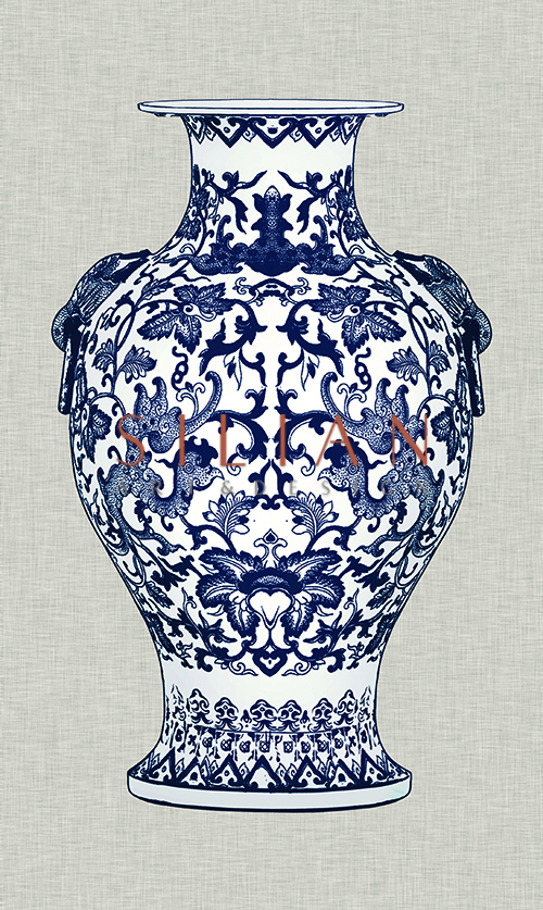 Blue And White Porcelain Decoration II